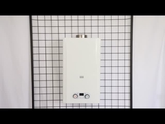 2.64GPM LPG NG Pemanas Air Gas Instan Tanpa Tangki Dengan Tombol Ganda