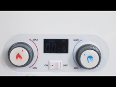 Air panas rumah tangga jenis knalpot gas 10L 20KW LED LCD display