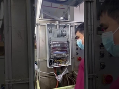 Pemanas air gas buang paksa tanpa tangki untuk aplikasi gas alam/LPG