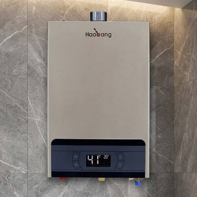 90MM Flue Dimension Power Vented Gas Water Heater Electronic Ignition Energy Solution for Commercial Water Heating Needs