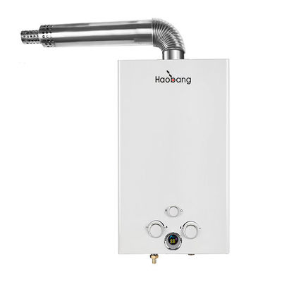 10L Tankless Gas Water Heater Indoor Instant Shower Tipe knalpot yang seimbang