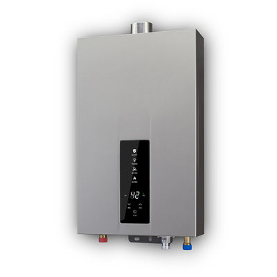 Temperatur Konstan Seimbang Flue Water Heater Baja tahan korosi