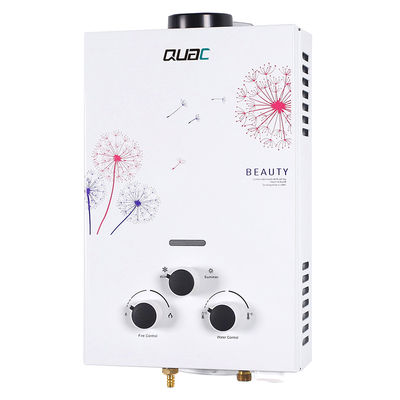 6L 12KW Gas Pemanas Air Gas Opsional Musim Panas & Musim Dingin Switch Putih