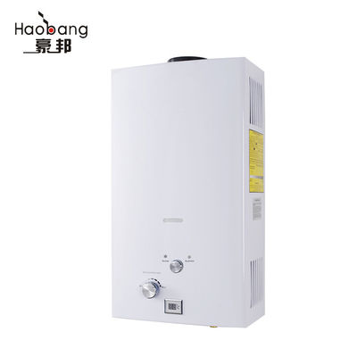 10L 2.64GPM Sistem Pemanas Air Gas 2 Knob Pemanasan Air Surya