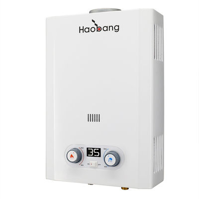 6 liter 1.56GPM Gas Pemanas Air Pemanas Instan Dengan Tombol Ganda