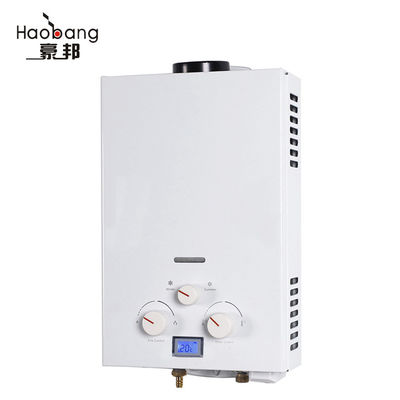 6L 1.56GPM LPG Gas Pemanas Air Pemanas Instan Tankless Untuk Mandi
