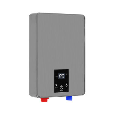 3 Phase 6000W Tankless Electric Water Heater Dengan Touch Button LED Display
