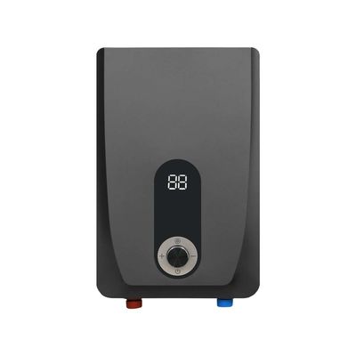 Pemanas air listrik tanpa tangki 6KW dengan kontrol sentuh instan dan perlindungan overheat