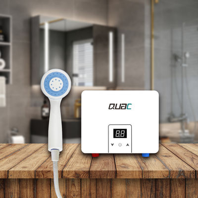 6KW Modern Touch Control Tankless Water Heater dengan Cast Aluminium Heater