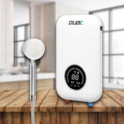8KW Hidden Install Electric Tankless Water Heater dengan LED Display