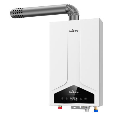 920 Pcs Loading Quantity Balanced Flue Gas Water Heater dengan rentang tekanan air kerja 0,015-0,8MPa