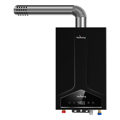 Konsumsi Gas Pemanas Air Asap Berimbang NG m3/h 2,06 Klep Kerja Klep Aliran Air Tegangan Listrik 220V-240V/50Hz.80W