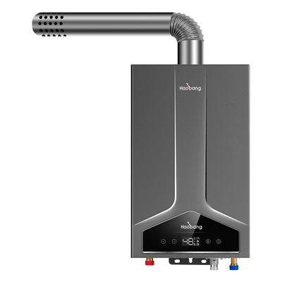 LED Display Balanced Flue Water Heater dengan Pertukaran Panas Tembaga Bebas Oksigen dan Inlet Gas G1/2'