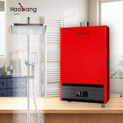 NG 2000Pa / LPG 2800Pa Power Vented Gas Water Heater dengan hemat energi dan pemanasan suhu konstan