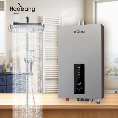 Warna yang dapat disesuaikan dan rentang kontrol suhu 35-80 derajat di Pemanas Air Gas