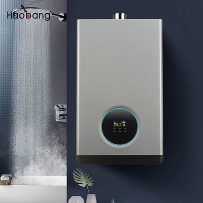 Pemanas air gas ventilasi paksa dengan instalasi gas pembuangan paksa